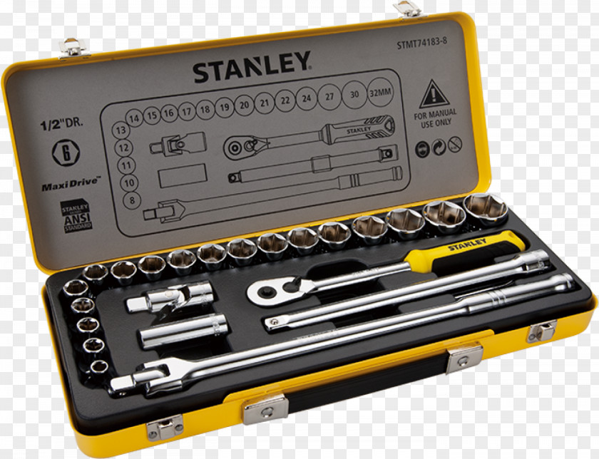 Stanley Hand Tools Socket Wrench Spanners PNG