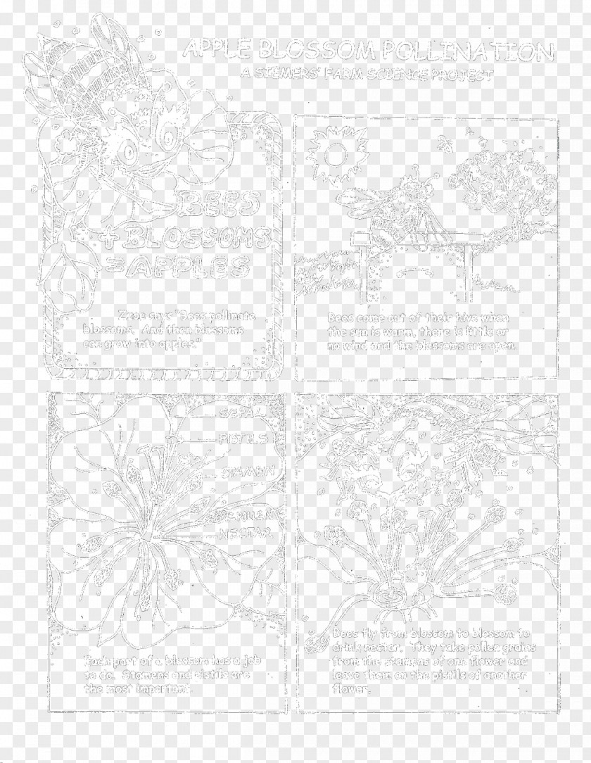 Angle Paper Tree Pollination Font PNG