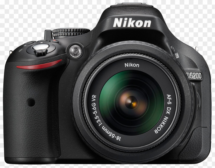 Camera Lens Nikon D5200 Canon EF-S 18–55mm Digital SLR AF-S DX Zoom-Nikkor 18-55mm F/3.5-5.6G PNG