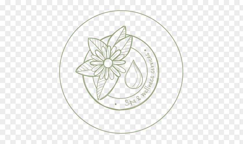 Mental Relaxation Drawing /m/02csf Circle Flower Tableware PNG