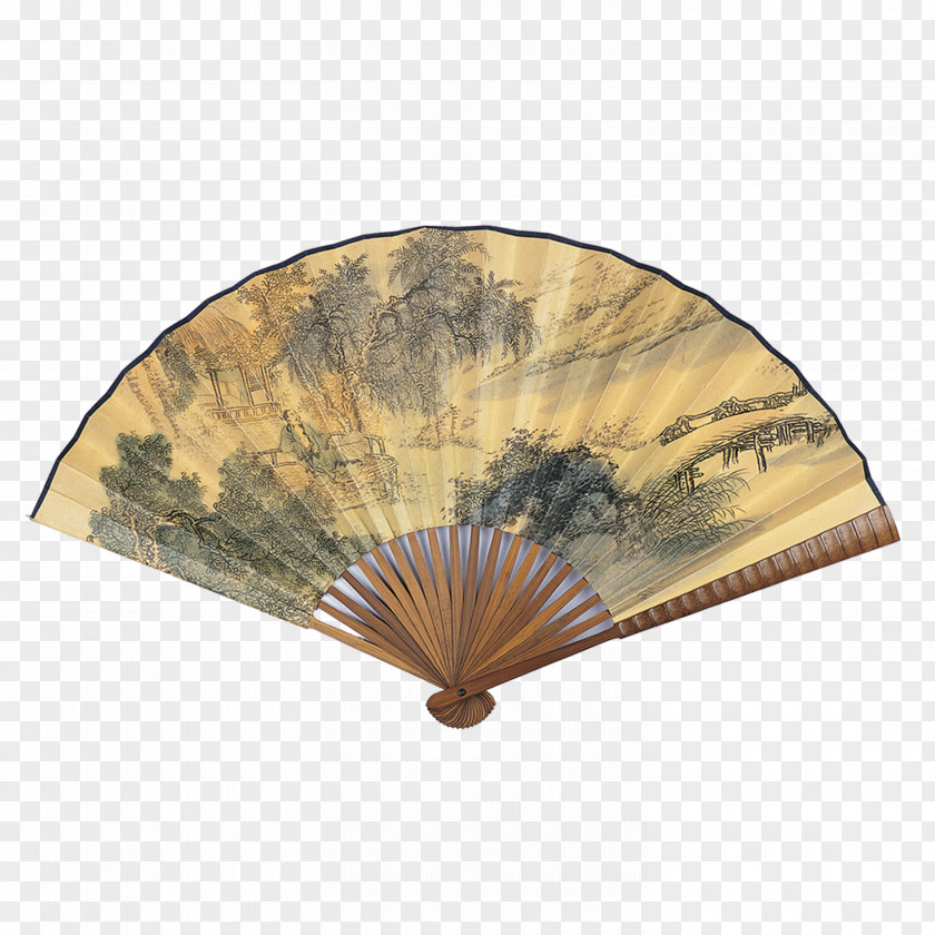 Fan History Of China Chinese Hand Invention PNG