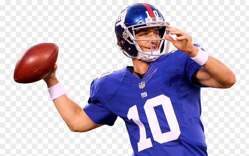 Eli Manning New York Giants American Football NFL Face Mask Super Bowl PNG