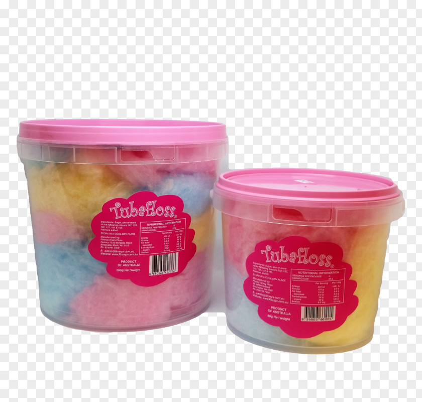 Fairy Floss Cotton Candy Flavor Flossy's Magenta Color PNG