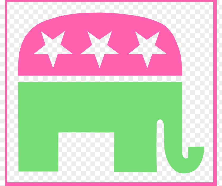 Republican Party Elephant Clermont County, Ohio United States Presidential Election, 1984 Candidate Voting PNG