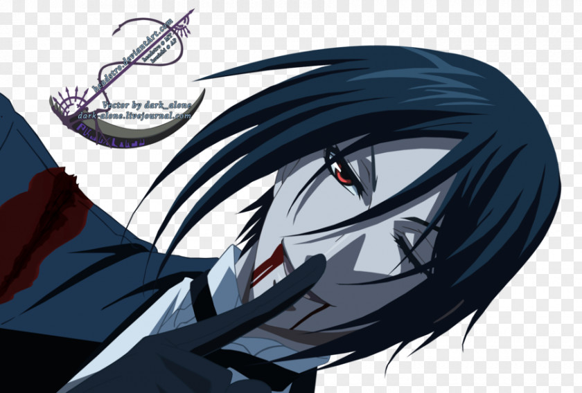 Sebastian Michaelis Ciel Phantomhive Black Butler Anime PNG Anime, shhh clipart PNG