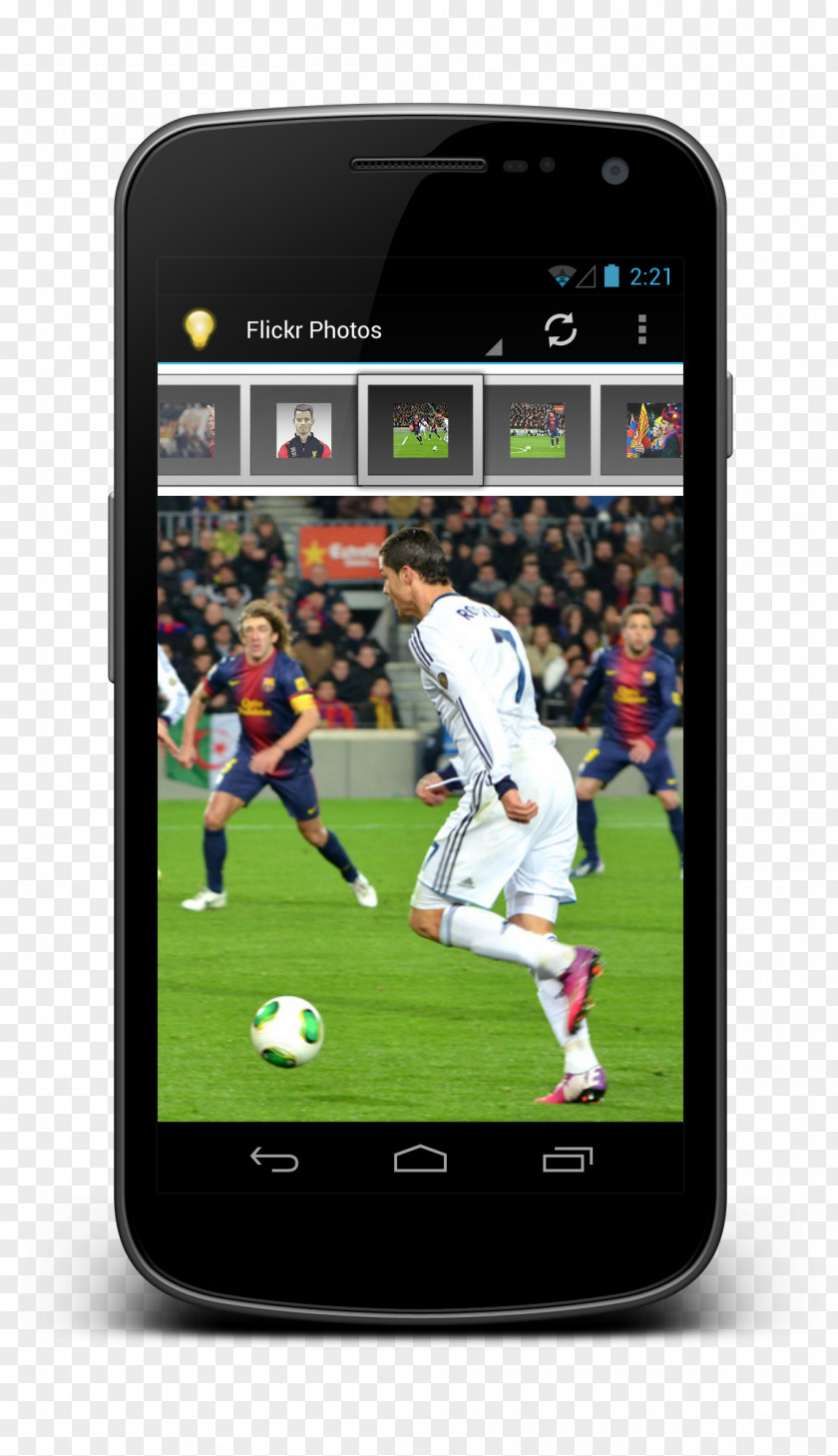 Smartphone Cellular Network Football Multimedia PNG
