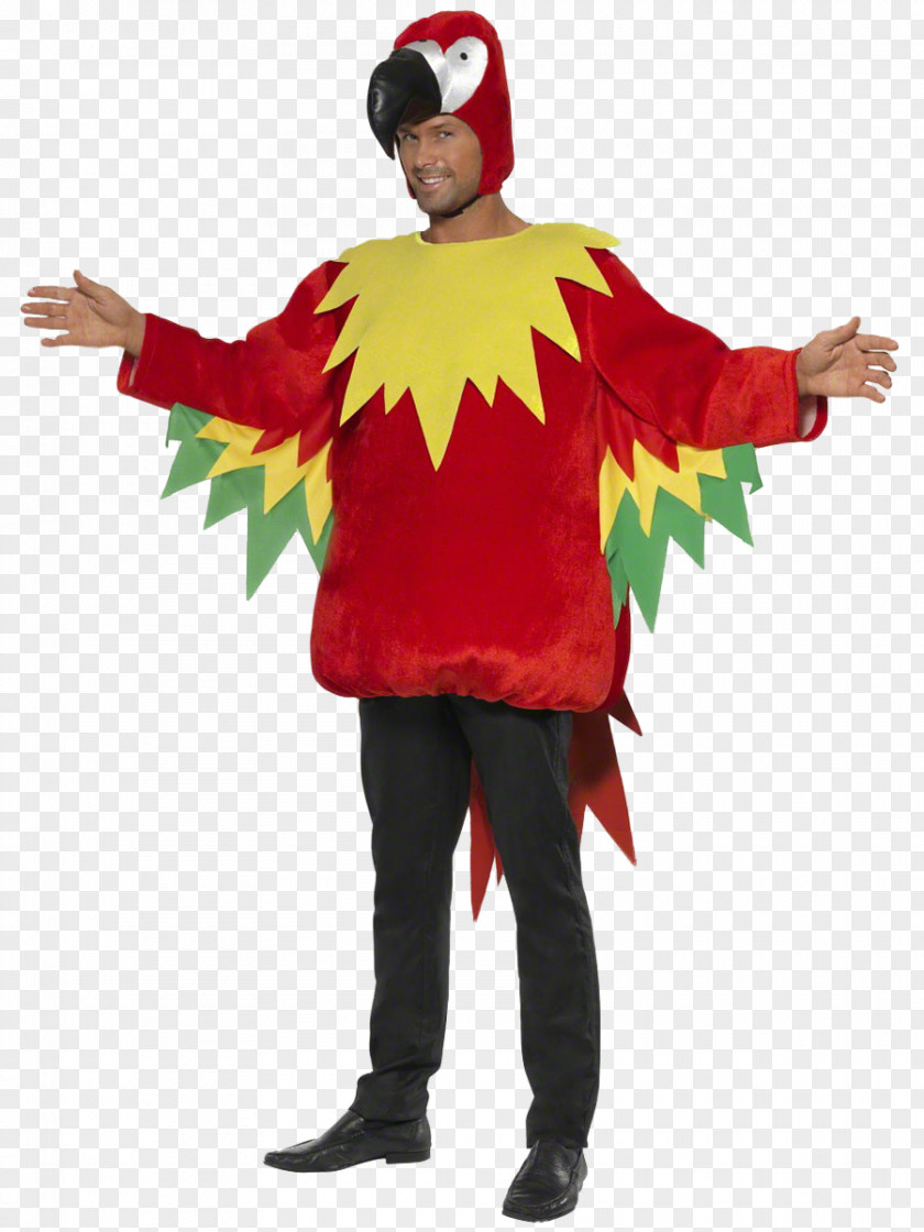 COSTUME Man Parrot Costume Party Clothing Smiffys PNG