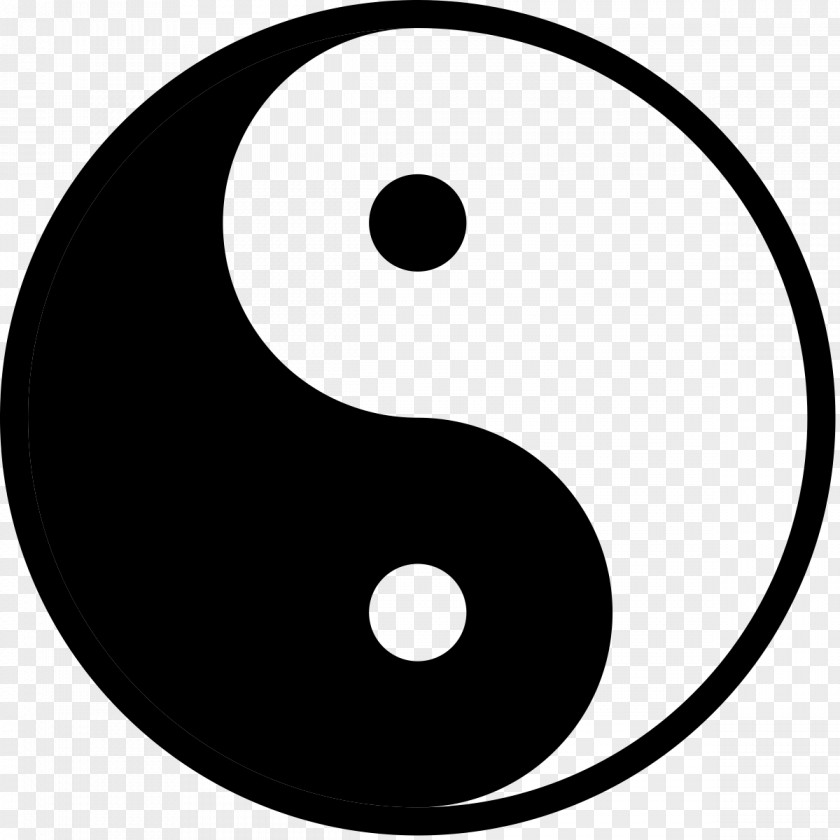Lucky Symbols Yin 2My Yang And Fashion Pleat Taoism PNG