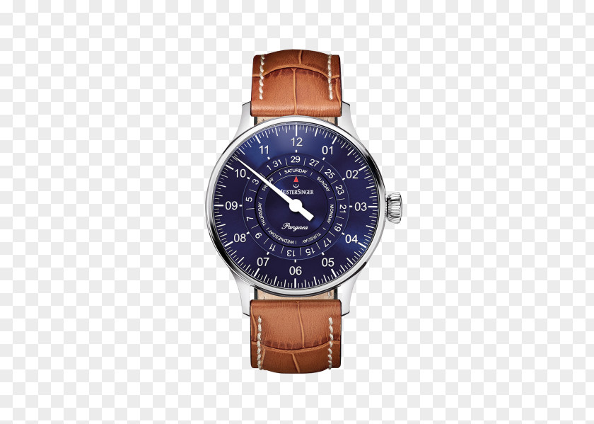 Watch MeisterSinger Pangaea Oris Williams Engine Day Date Automatic PNG