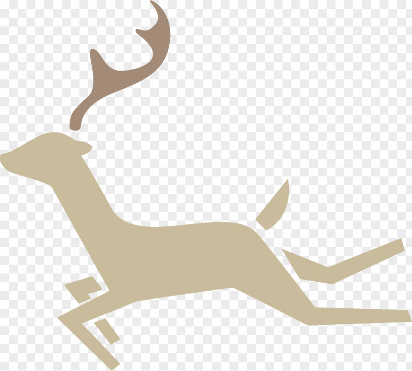 Wildlife Elk Reindeer Christmas PNG