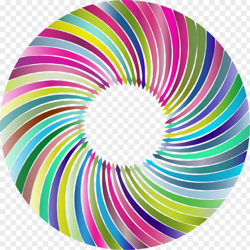 Circle Spiral Wheel PNG