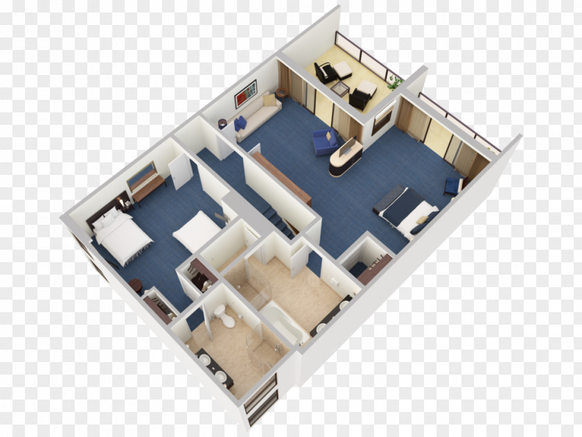 Hotel Caribe Hilton Presidential Suite Hot Tub Floor Plan PNG