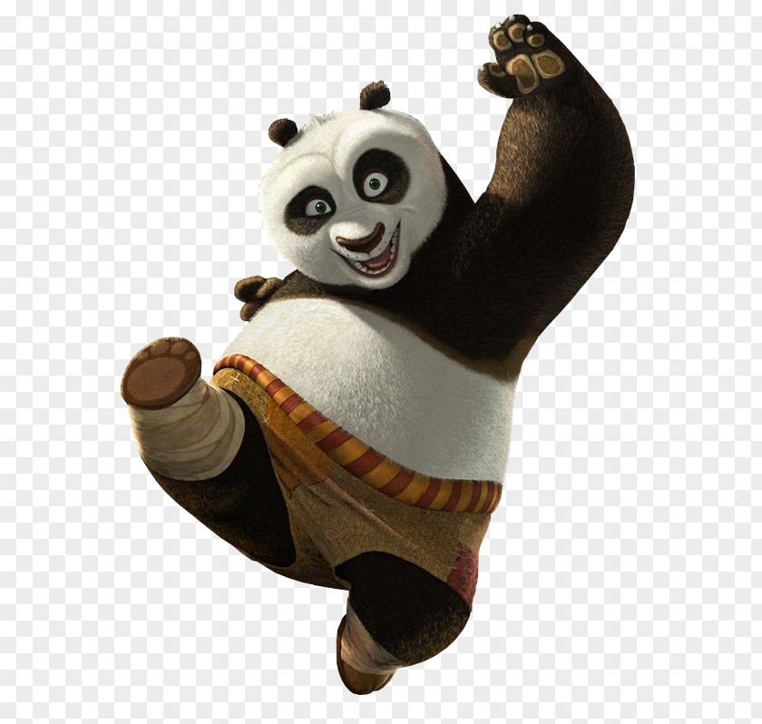 Kung-fu Panda Po Kung Fu Holiday Giant Desktop Wallpaper PNG