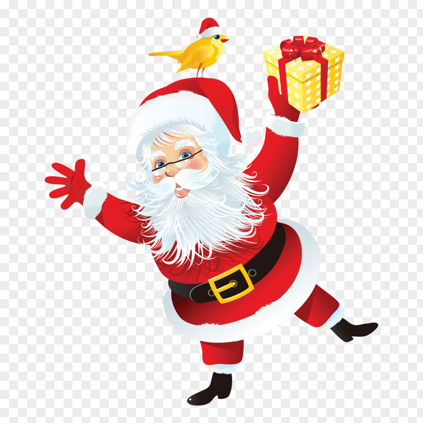 Santa Claus Santas Christmas Presents Ornament PNG