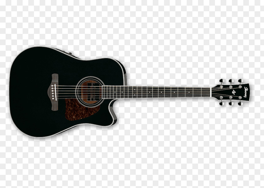 Acoustic Guitar Ibanez AEG10II Acoustic-Electric Cutaway PNG