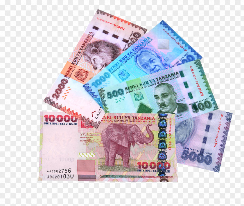 Banknote Tanzanian Shilling Money Currency Cent PNG