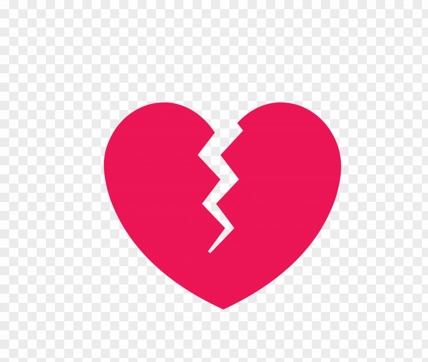 Broken Heart Pattern Vector PNG