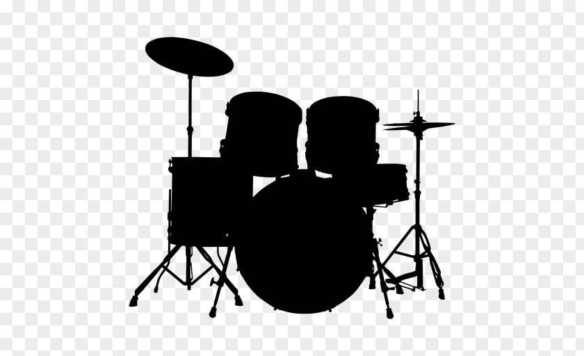 Drums Musical Instruments Silhouette PNG