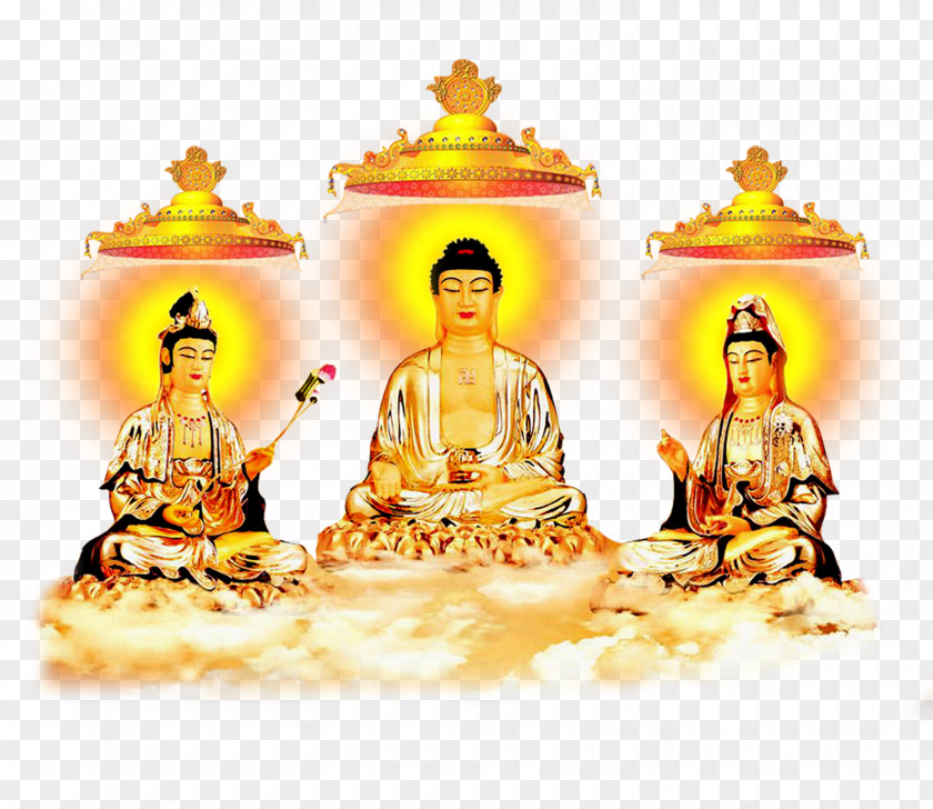 Golden Goddess Of Mercy Buddha Jambudvipa Bodhisattva Buddhism Guanyin PNG