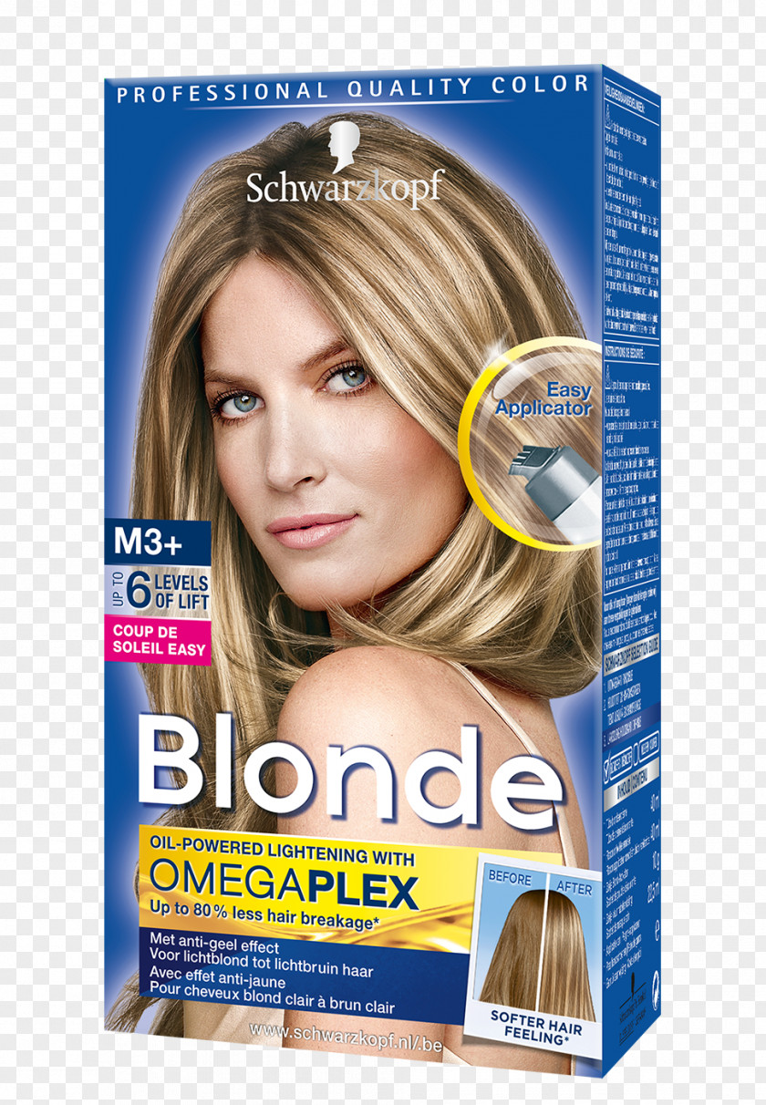 Hair Blond Coloring Schwarzkopf Capelli PNG