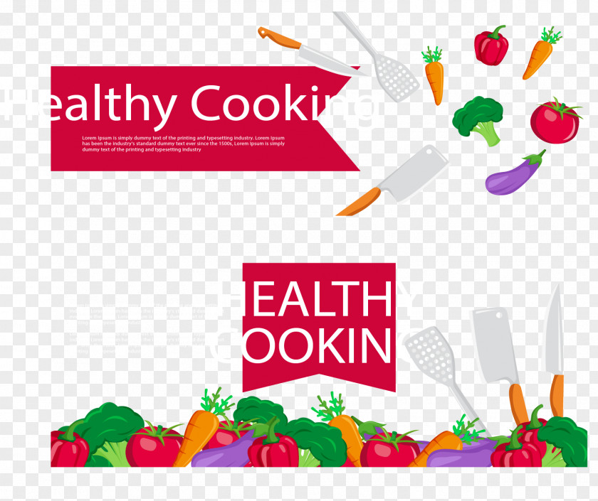 Healthy Cooking Posters Diet Clip Art PNG
