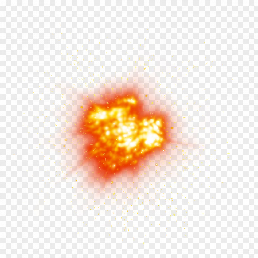 Red Powder Explodes Light PNG