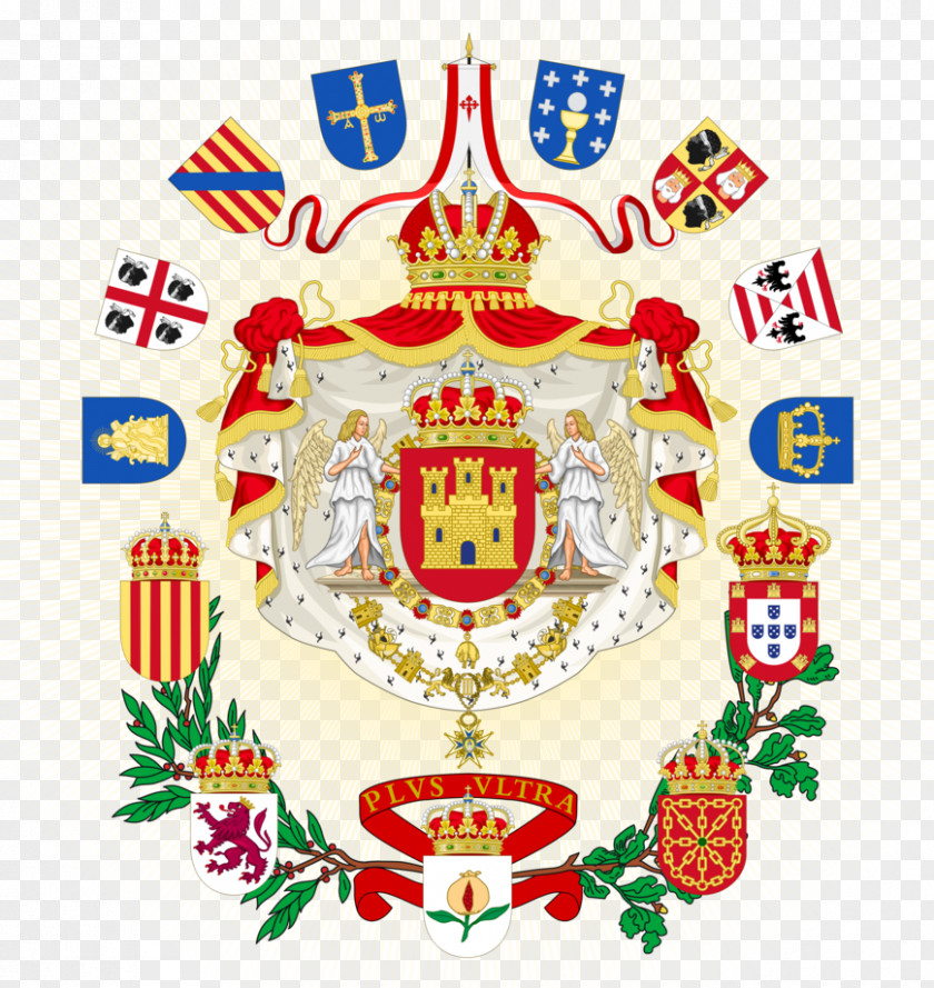 Royal House Madrid Coat Of Arms Iberian Union Spanish Empire Ottoman PNG