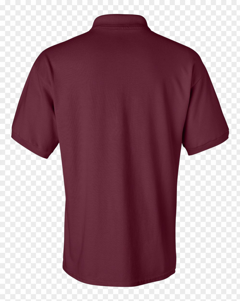 T-shirt Maroon Sleeve Polo Shirt Gildan Activewear PNG