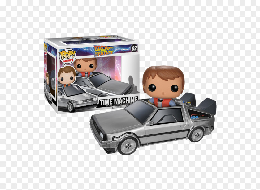 Back To The Future Car Marty McFly Dr. Emmett Brown DeLorean Time Machine Biff Tannen PNG