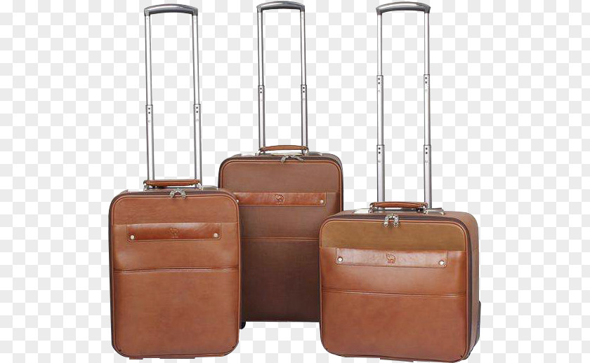 Brown Suitcase Travel Briefcase PNG