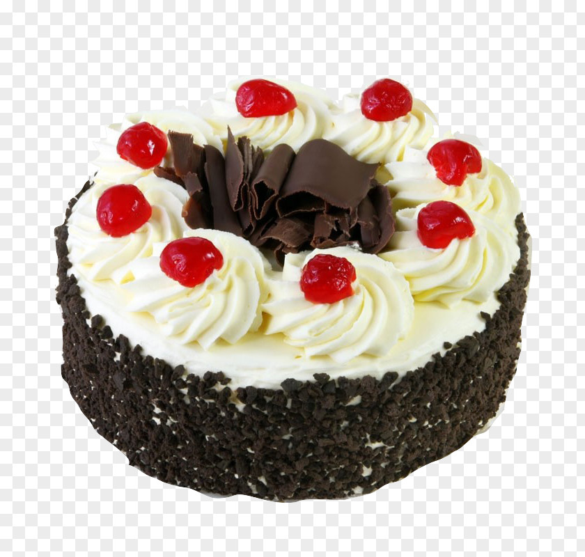 Chocolate Cake Black Forest Gateau Birthday Bakery Cream PNG