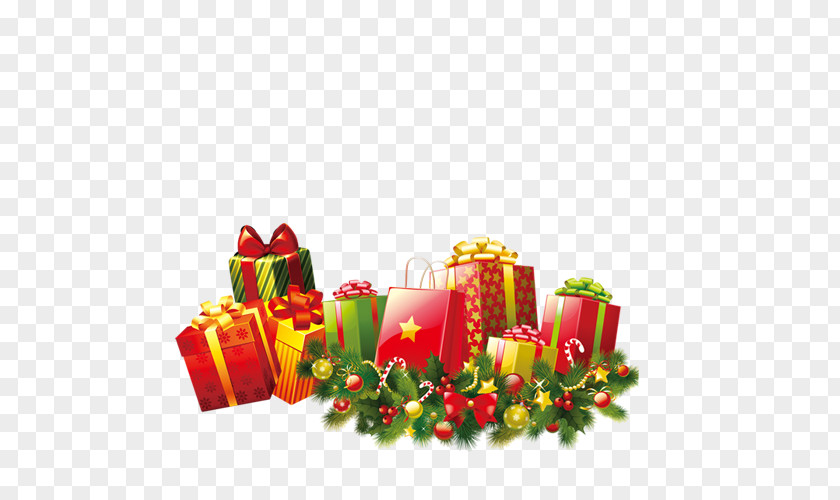 Gift Santa Claus Christmas PNG