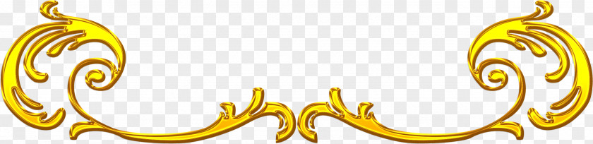 Gold Organism Line Symbol Font PNG