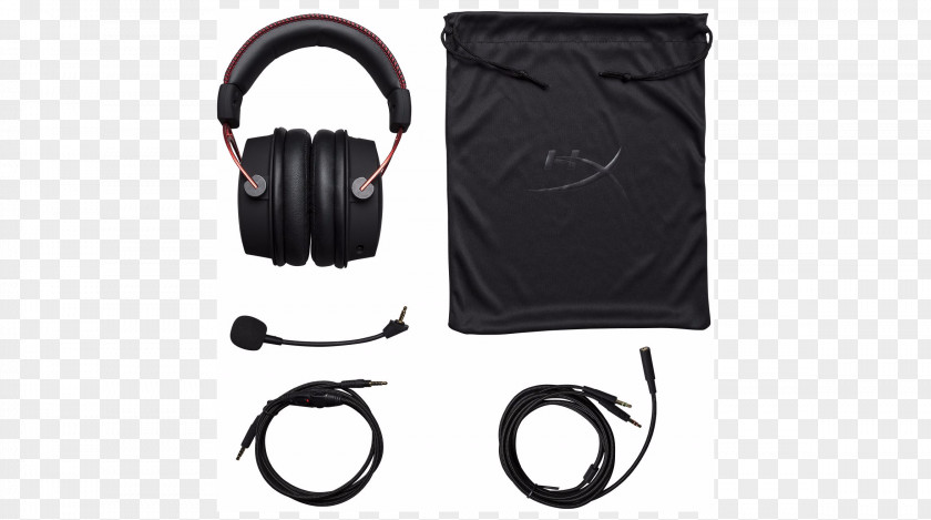 Headphones Kingston HyperX Cloud Alpha Headset Technology PNG