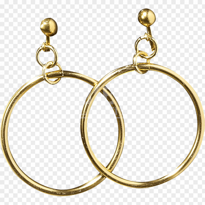 Hoop Earring Costume Gold Jewellery Clothing Accessories PNG