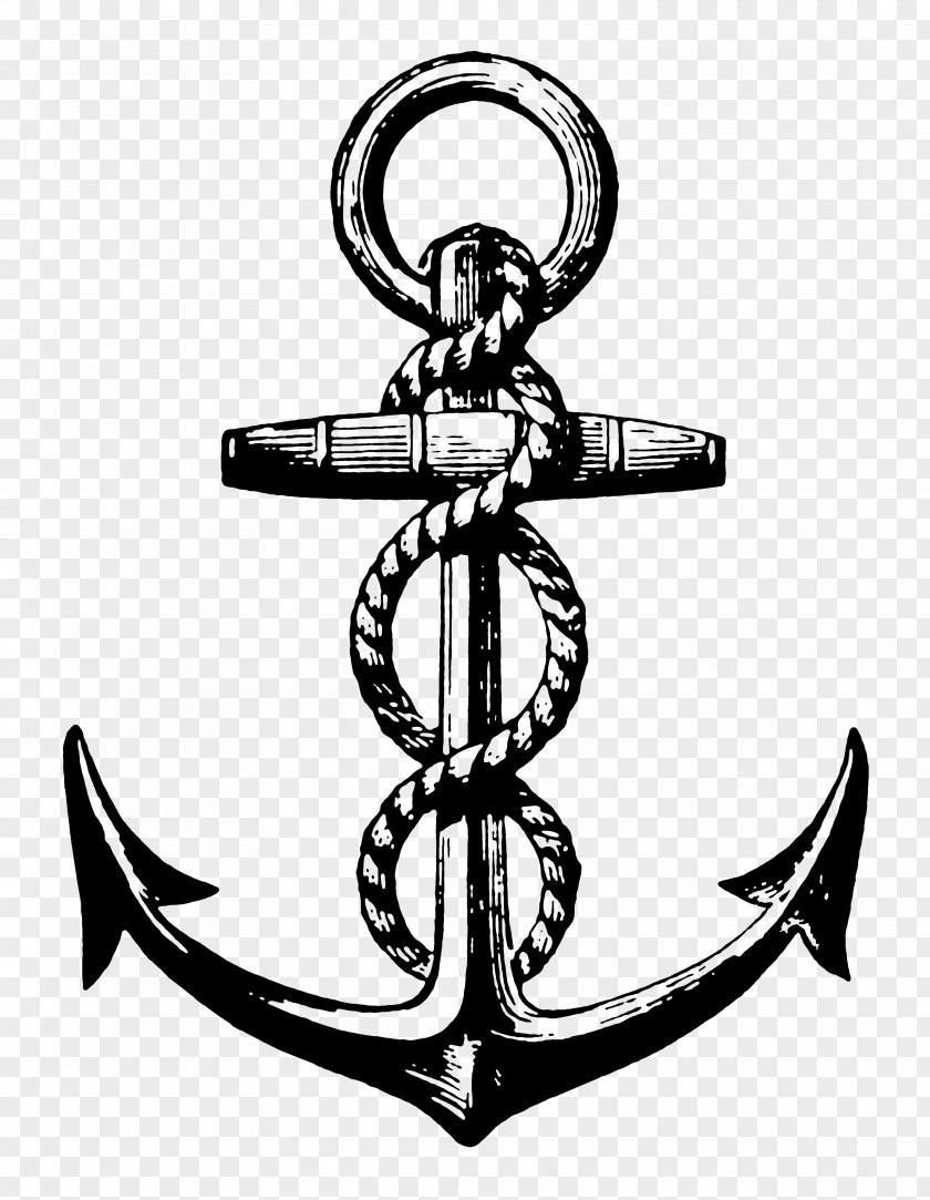 Logo Cross Anchor Symbol Emblem Crest PNG