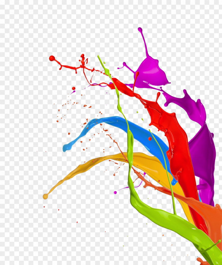 Paint Splash Graphic Design Stock Photography Color Royalty-free Mural PNG