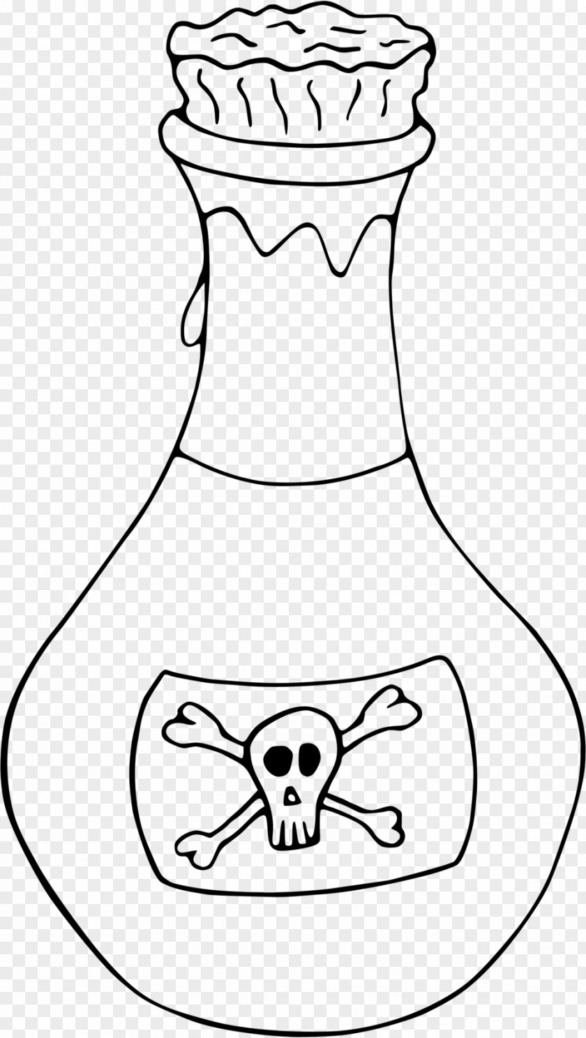 Potion Poison Skull And Crossbones Clip Art PNG