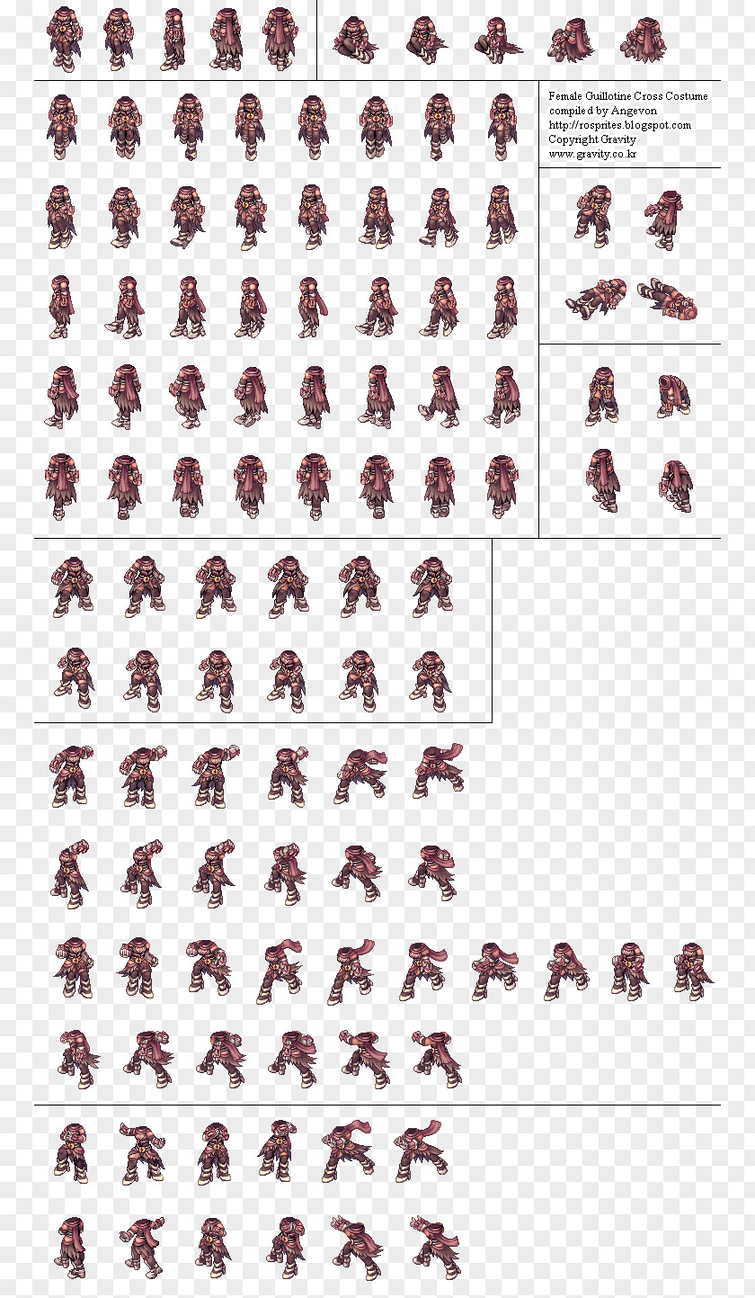 Sprite Paper Wall Decal Ragnarok Online Sticker PNG