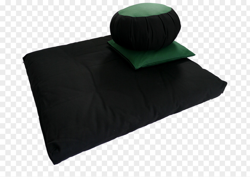 Zafu Cushion Zabuton Green Meditation PNG