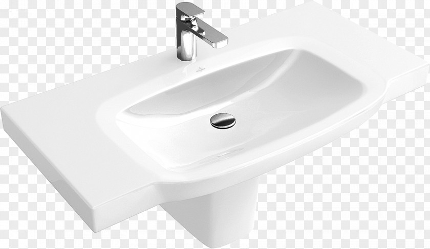 Bath Sink Villeroy & Boch Ceramic Plumbing Fixtures Bathroom PNG