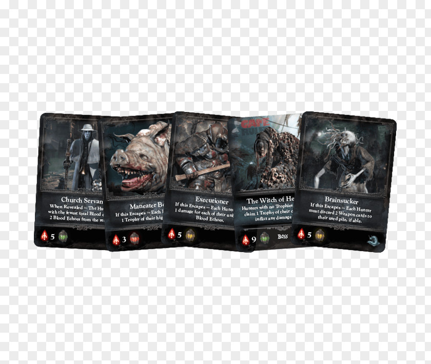 Bloodborne Card Game Set Board PNG