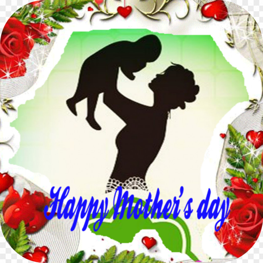 Happy Mother Day Mother's Love Parent Child PNG