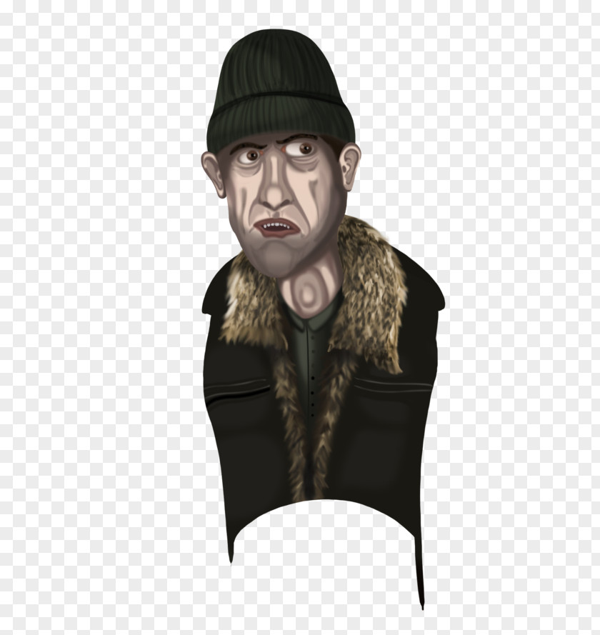 Beanie Metro 2033 Digital Art Portrait PNG