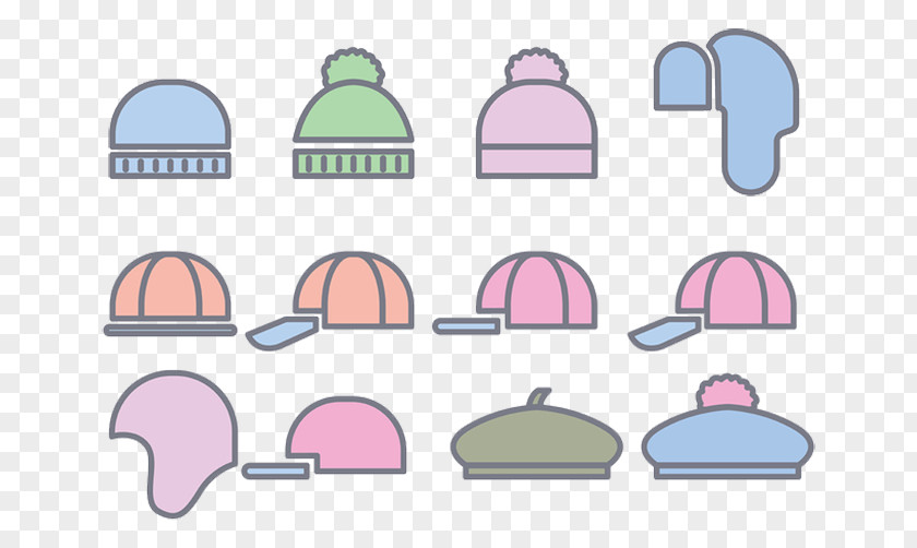 Cold Warm Wool Hat Clip Art PNG