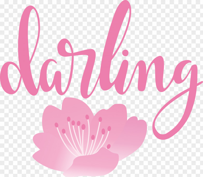 Darling Wedding PNG