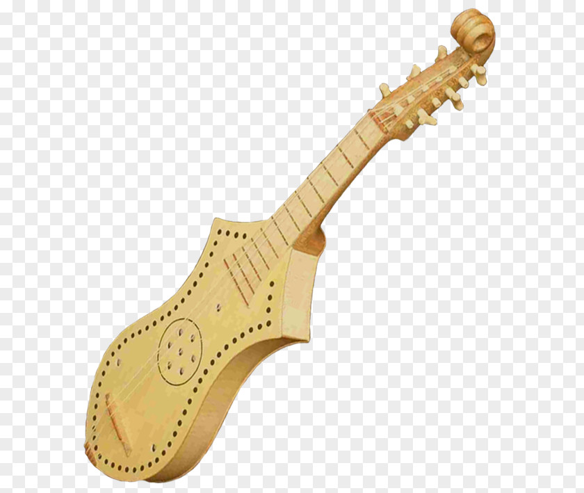 Musical Instruments Acoustic-electric Guitar Citole Instrument De Musique Médiévale Cittern Cithara PNG