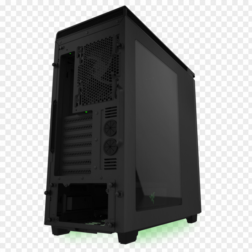 No Power Supply ATX Gaming ComputerComputer Computer Cases & Housings NZXT H440 Mid Tower PNG