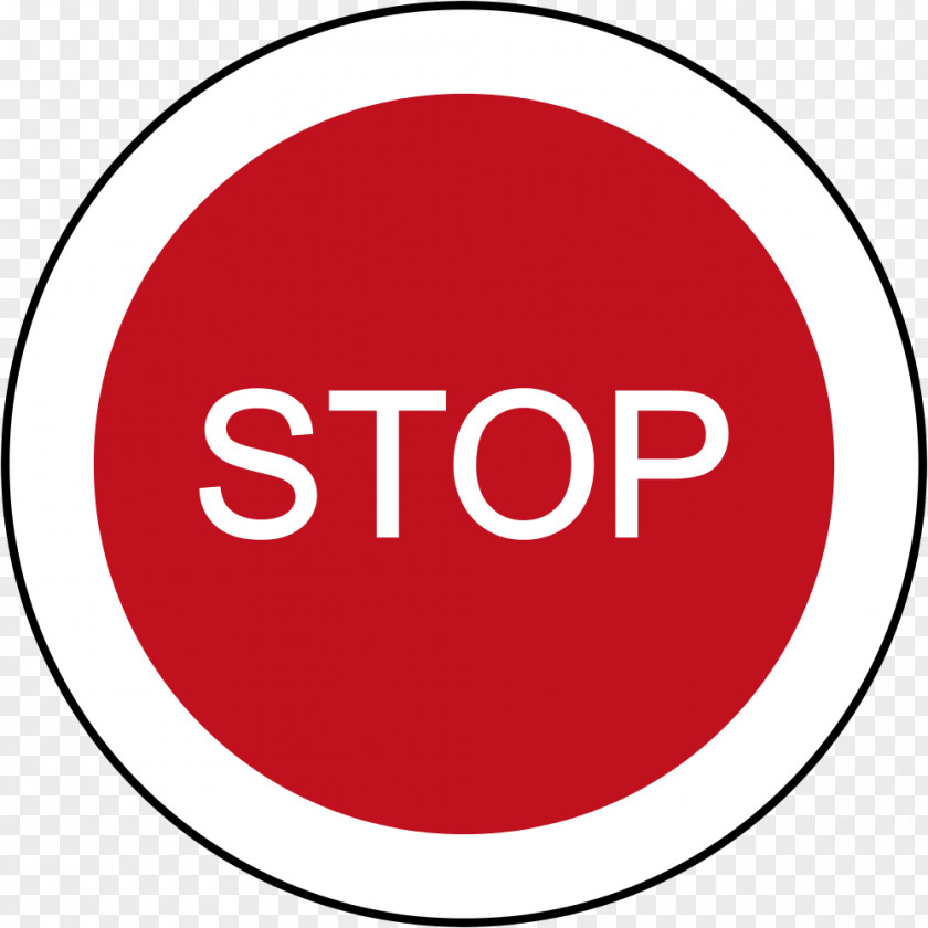 Road Traffic Sign Stop Yield PNG
