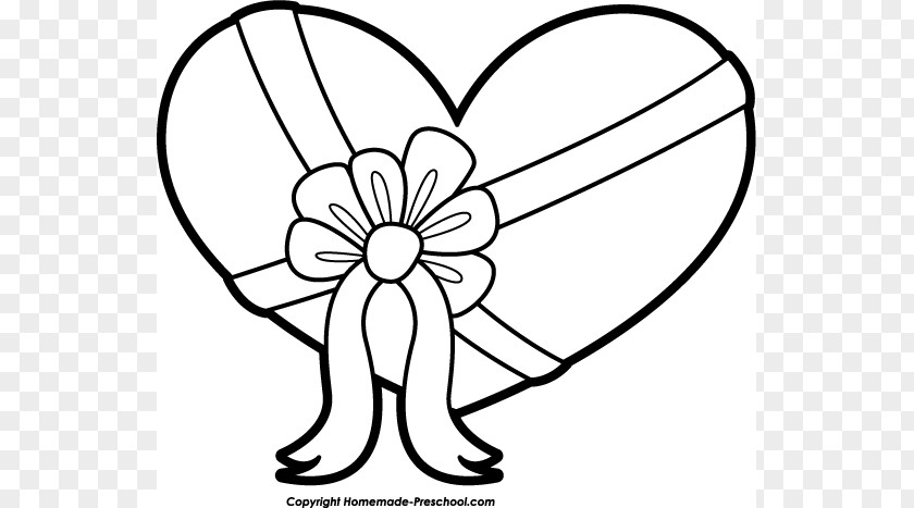 Valentine Balloon Cliparts Valentines Day Heart Black And White Clip Art PNG
